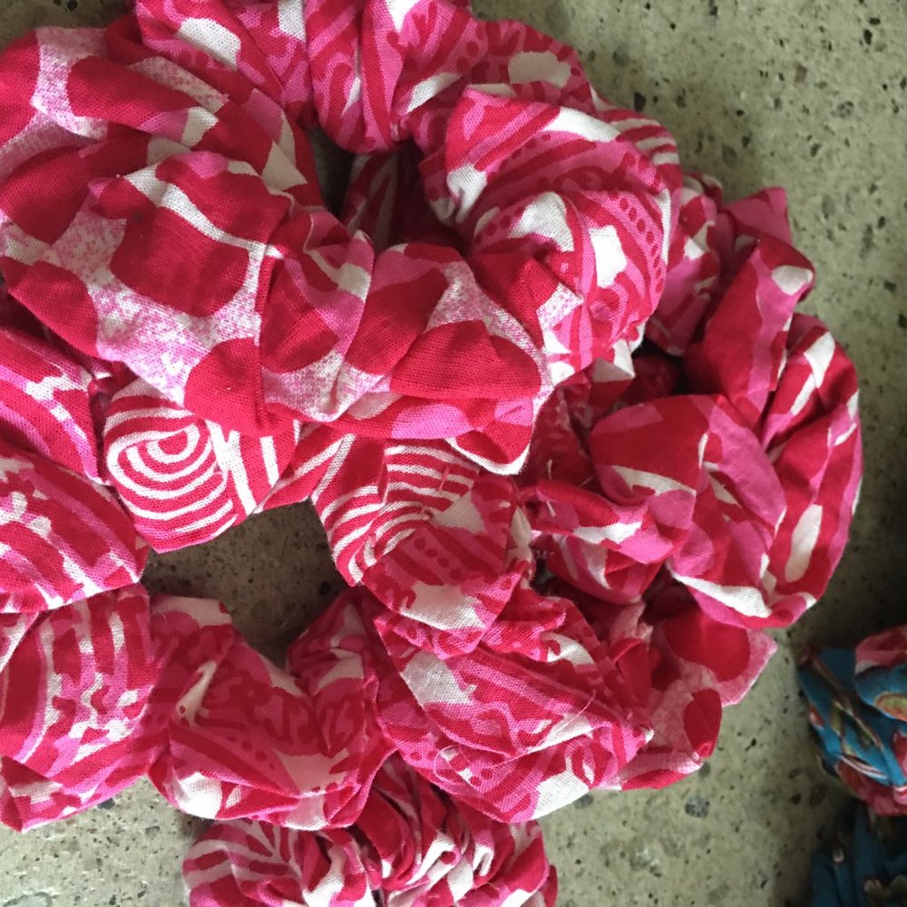 NEW handmade scrunchies!